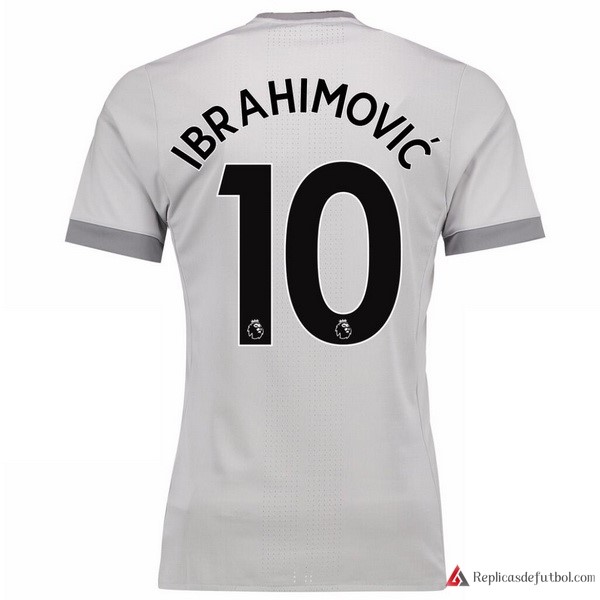 Camiseta Manchester United Tercera equipación Ibrahimovic 2017-2018